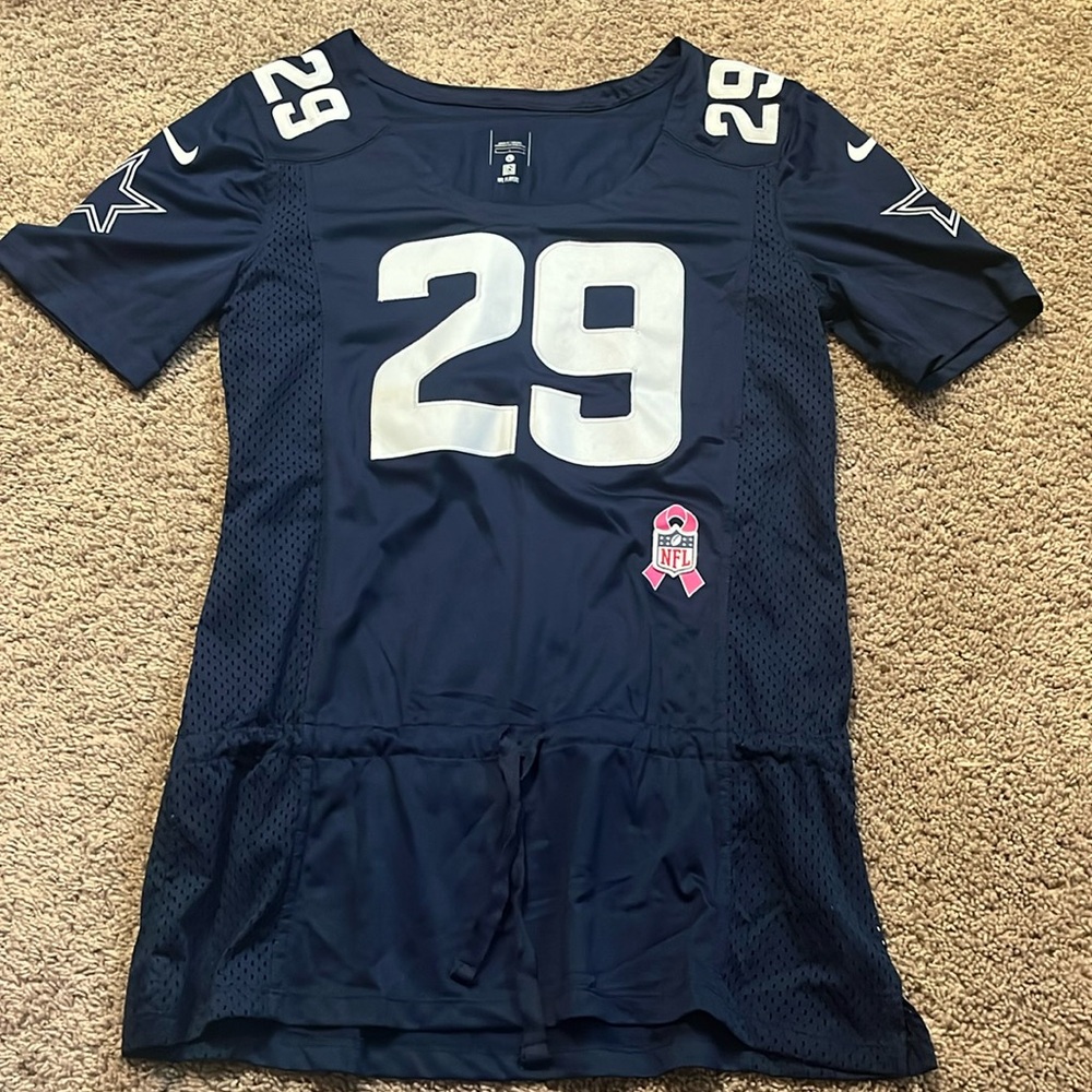 Demarco Murray Dallas cowboys jersey 2011-14 breast, cancer awareness, size lg